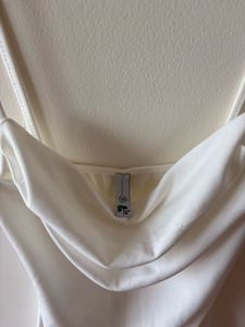 Elegant White Slip Dress