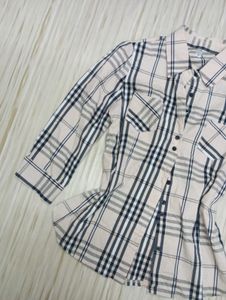 Classic Plaid Button-Up Shirt