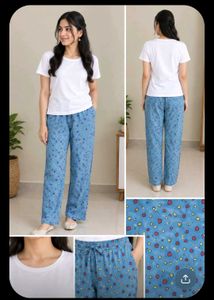 Comfy Heart Print  Pants