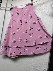 Women's Layered Floral Top
