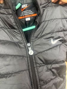 Nike Black Padded Hooded Jacket