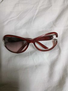 Red Framed Sunglasses