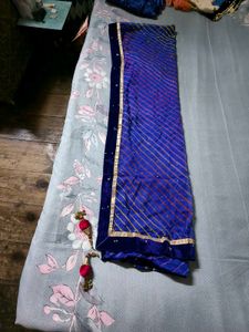 ❣️ Beautiful Kurta Set with Blue Dupatta