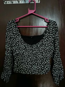 Floral Long Sleeve Top