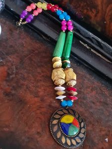 Unique Colorful Statement Necklace