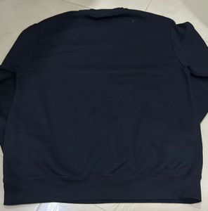 Classic Black Crewneck Sweatshirt