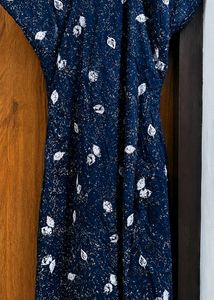 combo of 2 rayon kurtis XL slim fit, green&amp;blue-da