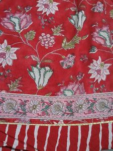 Red Floral Print suit
