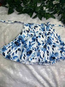Floral Print Skirt