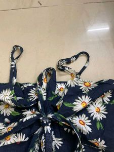 Daisy Floral Cut-Out Mini Dress