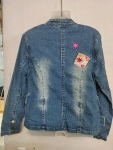 No Tag/Streachable Rugged Denim Blazer/Jacket