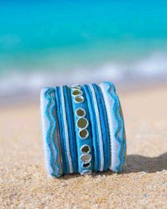 *Navratri Special*Blue &amp; White Bangle💙
