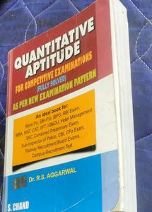 Quantitative Aptitude Book by R.S. Aggarwal