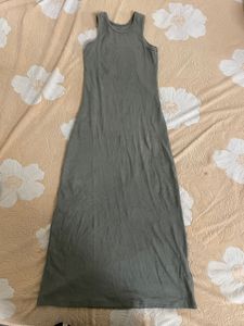 Ribbed Knit Tank Dress