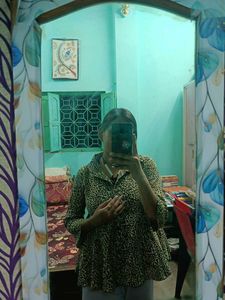 Chic Leopard Print Tunic new top