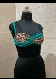 Imported Stylish Leopard Print Bikini Top