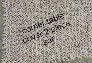 knitted table cover