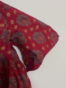 Beautiful Red Ethnic Dress for Girls