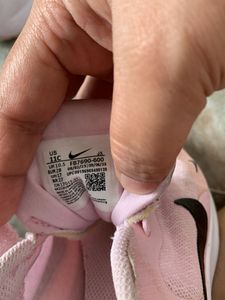 Pink Nike Sneakers with Velcro Straps