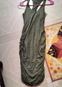 Ruched Tank Dress