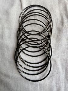 Set of Black Bangles