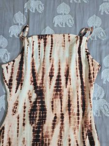Tie-Dye Spaghetti Strap Maxi Dress