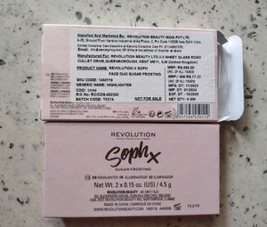 Revolution x Soph  Glow Face Highlighter Duo