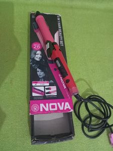 NOVA Hair Straightner 2 In 1 Perfect Condition