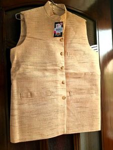 Men's Khadi Nehru Jacket