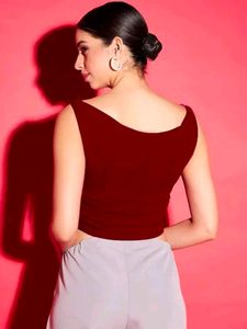 Chic V-Neck Sleeveless Top