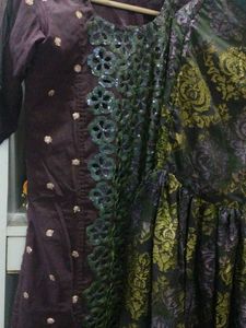 Elegant suit & Sharara