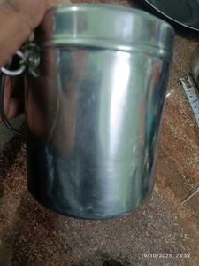 Steel Food Container with handle
