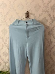 Baby Blue Flare Pants