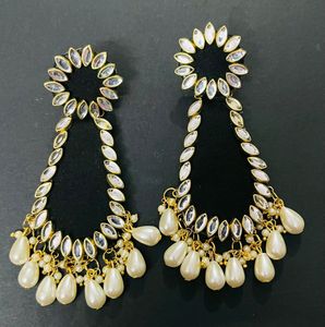 Fancy Party Wear Have Long Size Earrings
