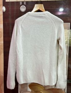Cozy White Knit Sweater