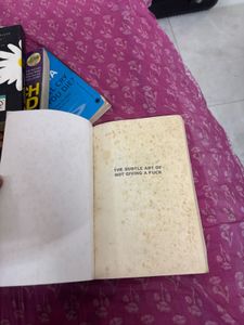 the subtle art of not giving a f*ck book