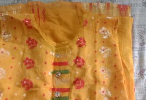 Yellow Floral Top