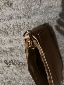 Michael Kors Jet Set Pouchette Shoulder Bag - Tan/