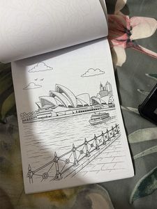Turtle Coloring Book Page