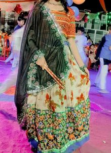 Embroidered Lehenga Choli with Dupatta