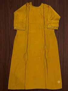 Yellow Kurta With Pant and Full size dupatta