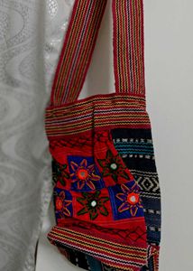 Boho Embroidered Crossbody Bag