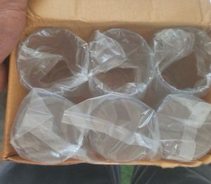 Plastic glasses set of 6