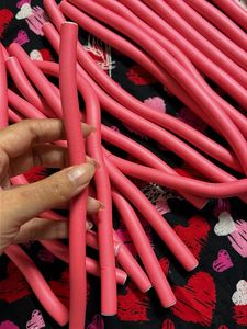 Pink Foam Hair Rollers Set