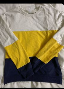 Y2K Color Block Sweatshirt