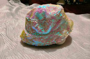 Very Beautiful Sequin Work Hat