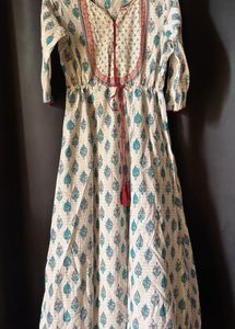 Leaf Print Kurta