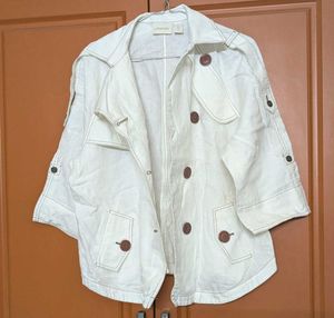 White Linen Jacket