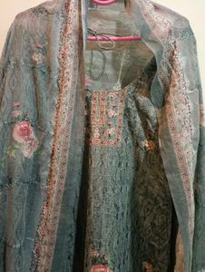 Floral Print Salwar Kameez