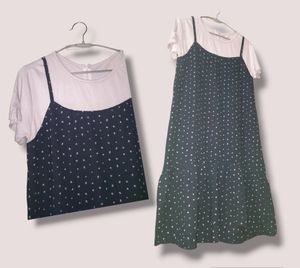 LAVENDER/BLUE DRESS 👗 CASUAL WEAR